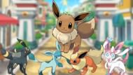 Eevee, Umbreon, Glaceon, Flareon, and Sylveon (Image via Sportskeeda || The Pokemon Company)